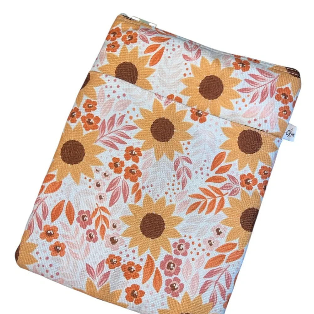 Sunflower and Floral Tablet Sleeve
